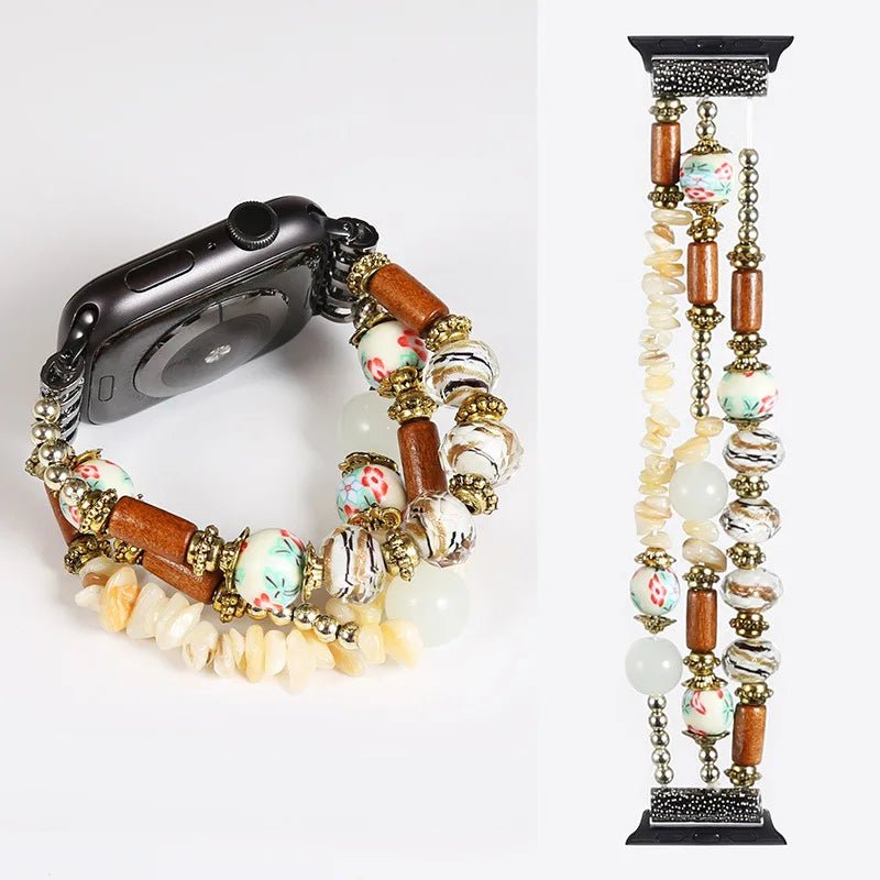 Bohemian Beads Strap For Apple Watch-Boho1 - 6-38mm 40mm 41mm-Insta Straps