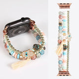 Bohemian Beads Strap For Apple Watch-Boho1 - 30-49mm 45mm 44mm 42mm-Insta Straps