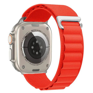 Alpine Loop Band For Apple Watch - 26 Red-Ultra 49mm-Insta Straps