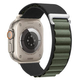 Alpine Loop Band For Apple Watch - 10 Black army green-Ultra 49mm-Insta Straps