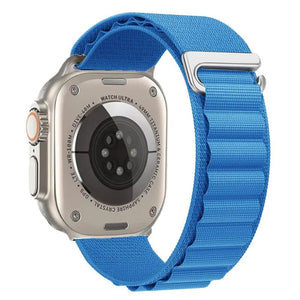 Alpine Loop Band For Apple Watch - 30 Blue-42mm 44mm 45mm-Insta Straps