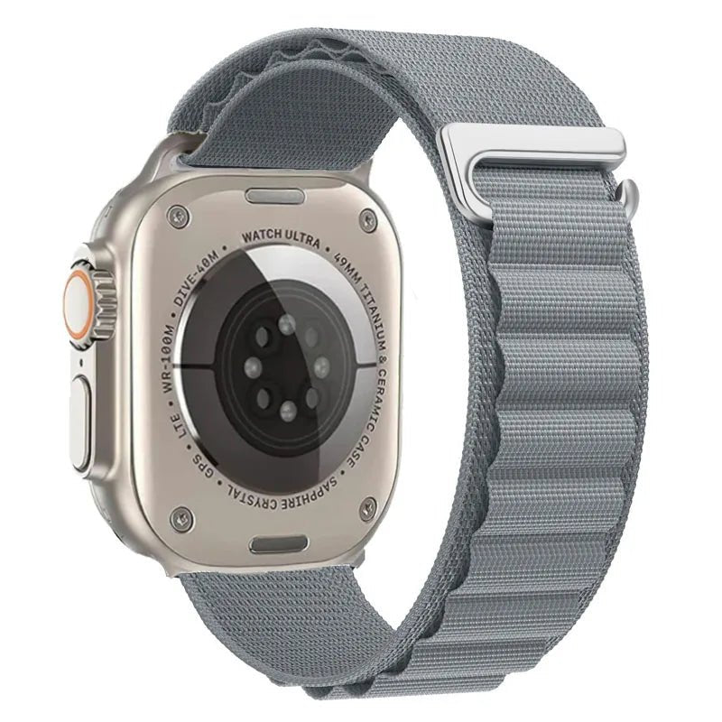 Alpine Loop Band For Apple Watch - 33 Grey-38mm 40mm 41mm-Insta Straps