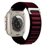 Alpine Loop Band For Apple Watch - 29 Wine red-Ultra 49mm-Insta Straps