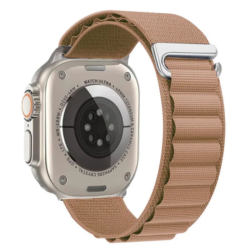 Alpine Loop Band For Apple Watch - 42 Light pink-Ultra 49mm-Insta Straps