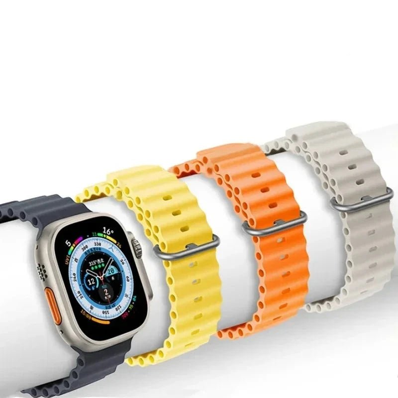 Ocean Loop Apple Watch band - blue-38mm 40mm 41mm-Insta Straps